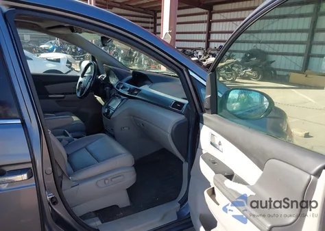 2014 Honda Odyssey Touring/Touring Elite from USA, damaged, VIN 5FNRL5H98EB055142